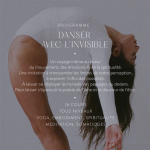 DANSER AVEC L'INVISIBLE
